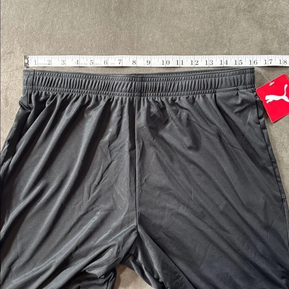Men’s Puma Black Knit Athletic Sport Shorts Size L NWT